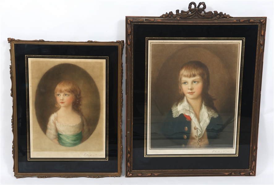 1925 PRINCESS SOPHIA PRINCE AUGUSTUS C. KLACKNER PRINTS