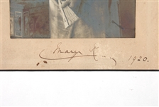 1920 QUEEN CONSORT MARY OF TECK PHOTOGRAPH & SIGNATURE