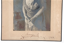 1920 QUEEN CONSORT MARY OF TECK PHOTOGRAPH & SIGNATURE