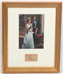 FRAMED PRINCE PHILIP SIGNATURE & PHOTO PRINT
