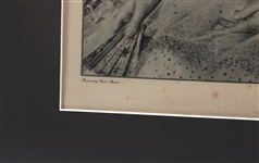 1946 QUEEN ELIZABETH THE QUEEN MOTHER SIGNED PRINT