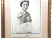 1949 QUEEN ELIZABETH THE QUEEN MOTHER SIGNED PHOTO