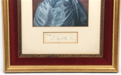 QUEEN ELIZABETH THE QUEEN MOTHER SIGNATURE & PHOTO
