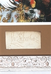 QUEEN ELIZABETH I FRAMED SIGNATURE & PRINT 