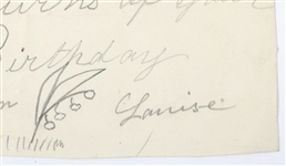 LOUISE PRINCESS ROYAL DUCHESS OF FIFE CHILD DRAWING