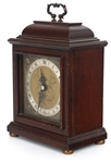 ELLIOT LONDON 8-DAY OAK CADDY TOP MANTEL CLOCK