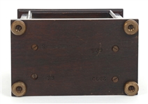 ELLIOT LONDON 8-DAY OAK CADDY TOP MANTEL CLOCK