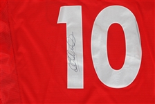 MICHAEL OWEN SIGNED ENGLAND SOCCER JERSEY