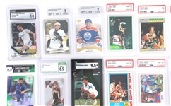 GRADED SPORTS CARDS AND CIGARETTE CARDS