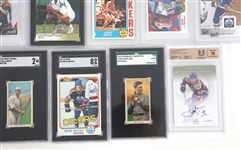GRADED SPORTS CARDS AND CIGARETTE CARDS