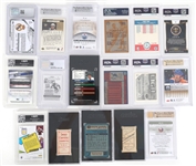 GRADED SPORTS CARDS AND CIGARETTE CARDS