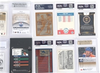 GRADED SPORTS CARDS AND CIGARETTE CARDS