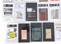 GRADED SPORTS CARDS AND CIGARETTE CARDS