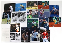 TENNIS AUTOGRAPHS - MURRAY, GRAF, TOMIC 