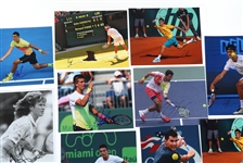 TENNIS AUTOGRAPHS - MURRAY, GRAF, TOMIC 