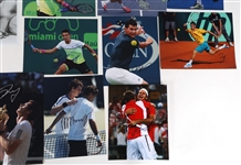 TENNIS AUTOGRAPHS - MURRAY, GRAF, TOMIC 