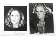 KATHLEEN TURNER SIGNED PHOTOGRAPHS 