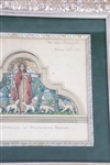 WATERCOLOR ON PAPER STAINED GLASS WINDOW DESIGNS