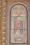 WATERCOLOR ON PAPER STAINED GLASS WINDOW DESIGNS