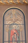 WATERCOLOR ON PAPER STAINED GLASS WINDOW DESIGNS