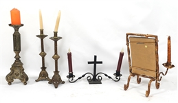 LITURGICAL CANDLESTICKS & DECOR 