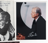 US PRESIDENT JIMMY CARTER & FIRST LADY AUTOGRAPHS