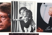 US PRESIDENT JIMMY CARTER & FIRST LADY AUTOGRAPHS