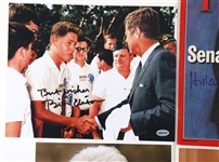 US PRESIDENT BILL CLINTON & HILLARY CLINTON AUTOGRAPHS