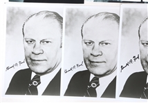 US PRESIDENT GERALD FORD & FIRST LADY AUTOGRAPHS