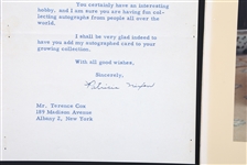 US PRESIDENTS & FIRST LADY SIGNED PHOTOS & LETTER