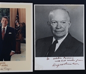 US PRESIDENTS & FIRST LADY SIGNED PHOTOS & LETTER