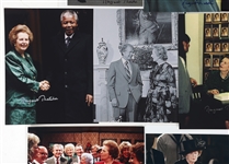 UK PRIME MINISTER MARGARET THATCHER AUTOGRAPHED PHOTOS