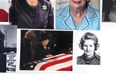 UK PRIME MINISTER MARGARET THATCHER AUTOGRAPHED PHOTOS