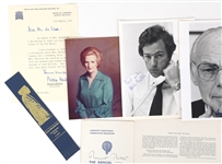 UK PRIME MINISTER MARGARET THATCHER & FAMILY AUTOGRAPHS