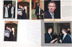 UK PRIME MINISTER TONY BLAIR AUTOGRAPHS 