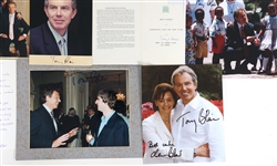 UK PRIME MINISTER TONY BLAIR AUTOGRAPHS 