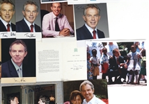 UK PRIME MINISTER TONY BLAIR AUTOGRAPHS 