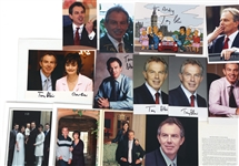 UK PRIME MINISTER TONY BLAIR AUTOGRAPHS 