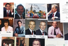 UK PRIME MINISTER TONY BLAIR AUTOGRAPHS 