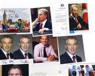 UK PRIME MINISTER TONY BLAIR AUTOGRAPHS 