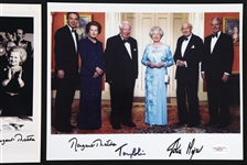 UK PRIME MINISTER AUTOGRAPHED PHOTOS