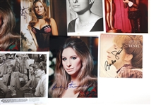 BARBRA STREISAND AUTOGRAPHED PHOTOS
