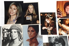 BARBRA STREISAND AUTOGRAPHED PHOTOS