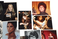 BARBRA STREISAND AUTOGRAPHED PHOTOS