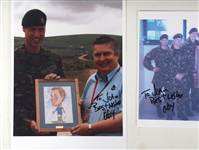 ROYAL ARMOURED CORPS 2006 & 2007 CARICATURE PRINTS 