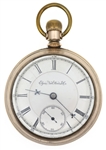 MENS ELGIN GOLD FILLED CASE POCKET WATCH