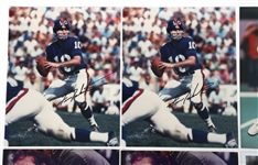 FOOTBALL AUTOGRAPHS - TEBOW, MONTANA, & TARKENTON