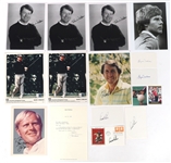 GOLF AUTOGRAPHS - WATSON, CRENSHAW, & PALMER