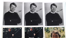 GOLF AUTOGRAPHS - WATSON, CRENSHAW, & PALMER
