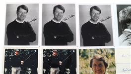 GOLF AUTOGRAPHS - WATSON, CRENSHAW, & PALMER
